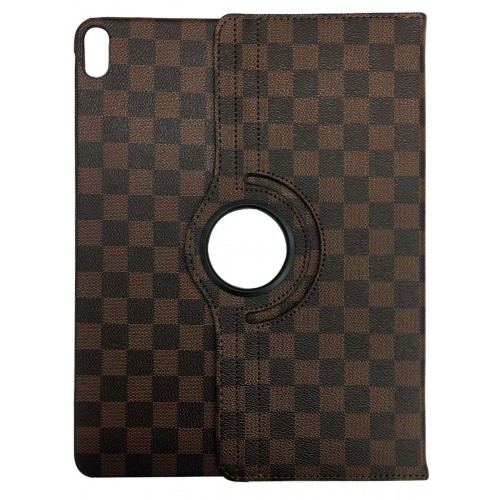 iPad Mini 6/iPad Mini 7 Portfolio Case Checker Brown